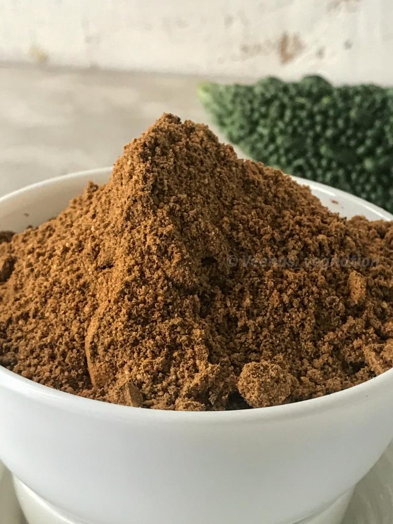 Spiced bittergourd powder