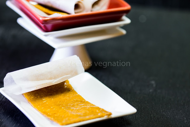 Mango fruit leather