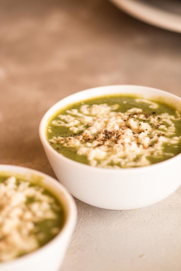 palak paneer soup