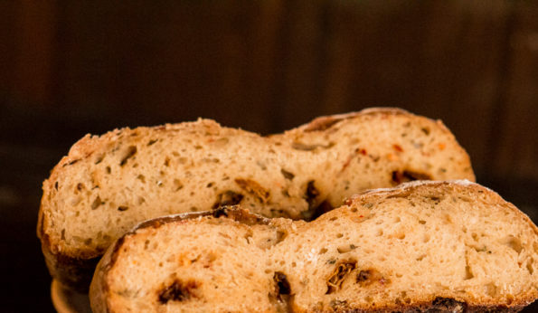 whole wheat sundried tomato sourdough bread