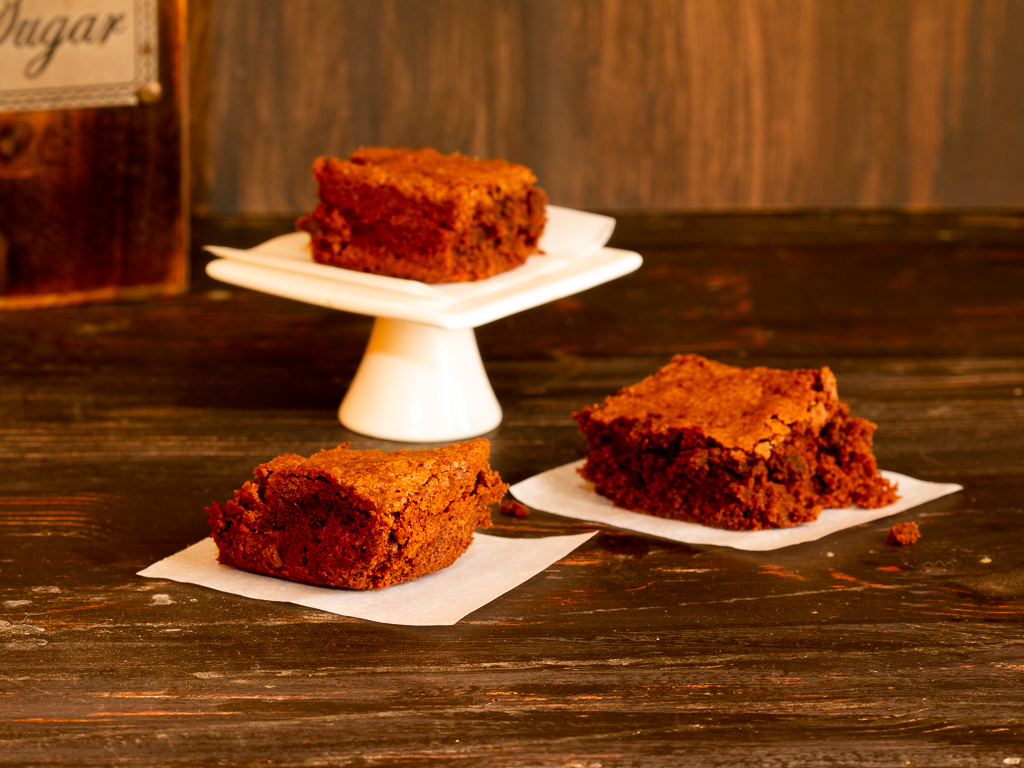 Moist fudge cocoa brownie Veenas Vegnation