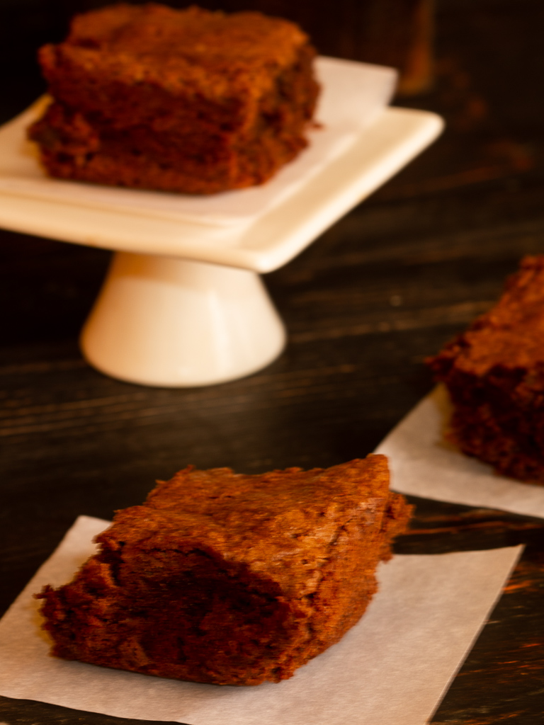 Moist fudge cocoa brownie Veenas Vegnation