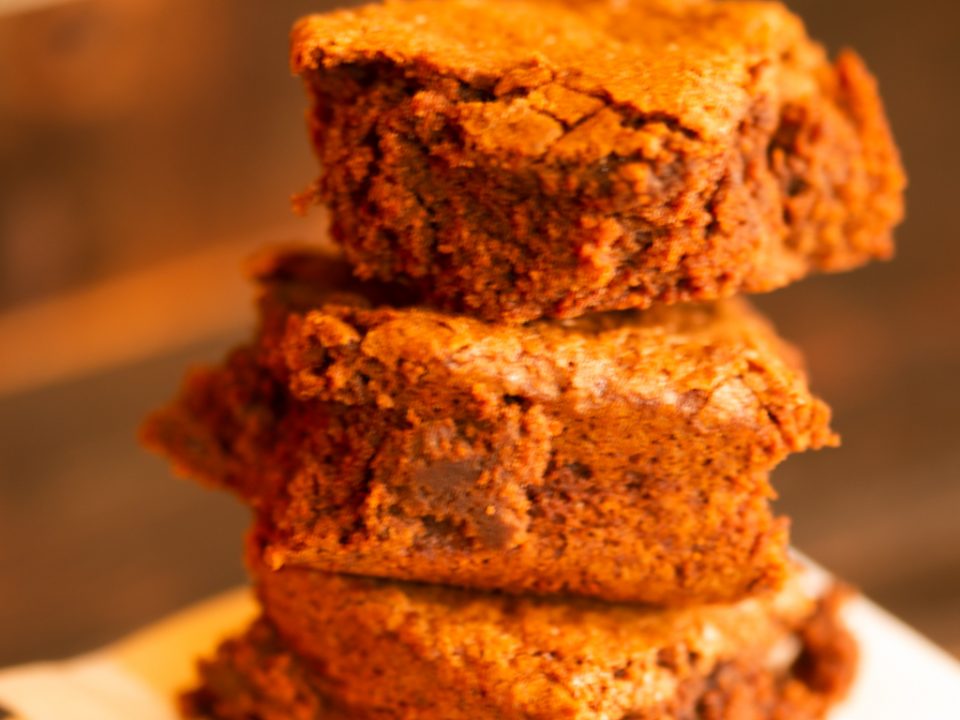 Moist fudge cocoa brownie Veenas Vegnation