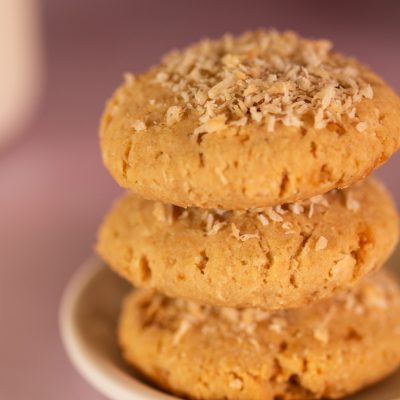 egg free whole wheat coconut biscuits