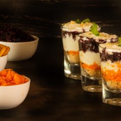 Carrot Paneer Mousse