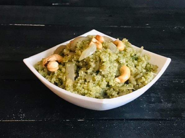 spicy mint quinoa