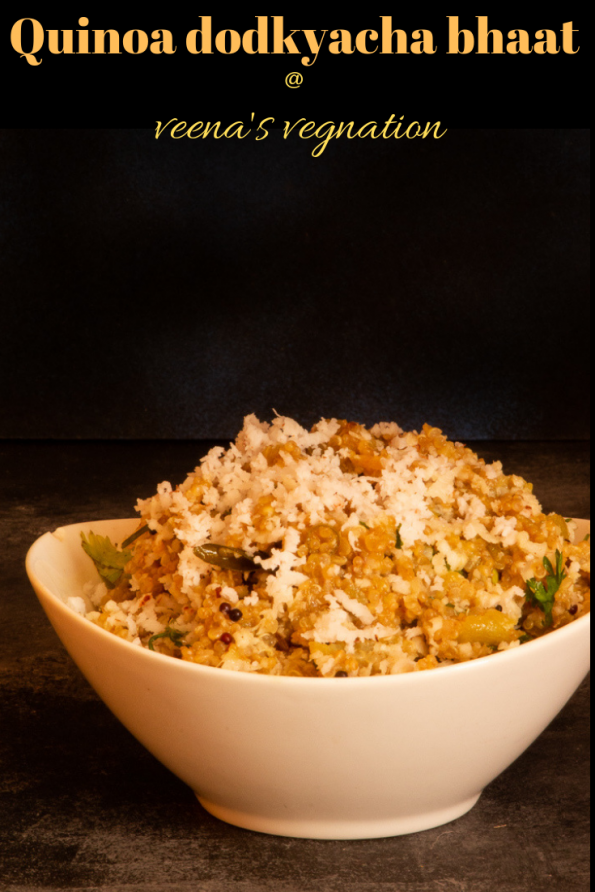 quinoa dodkyacha bhaat