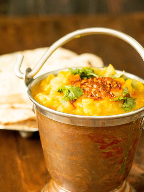 Lauki chana dal in an instant pot