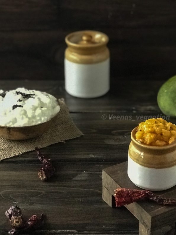 Instant pot mango thokku